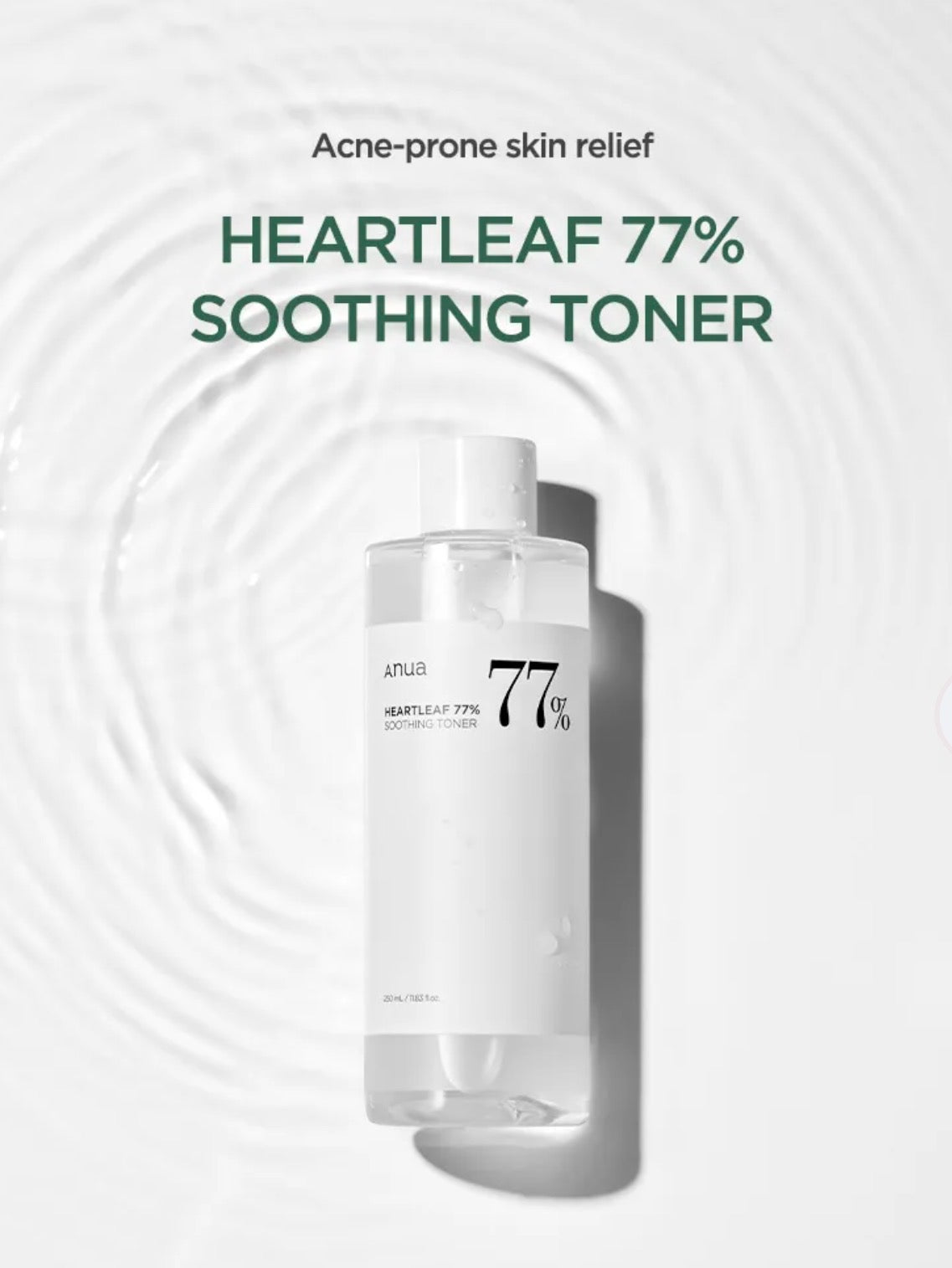 Heartleaf 77% Soothing Toner
