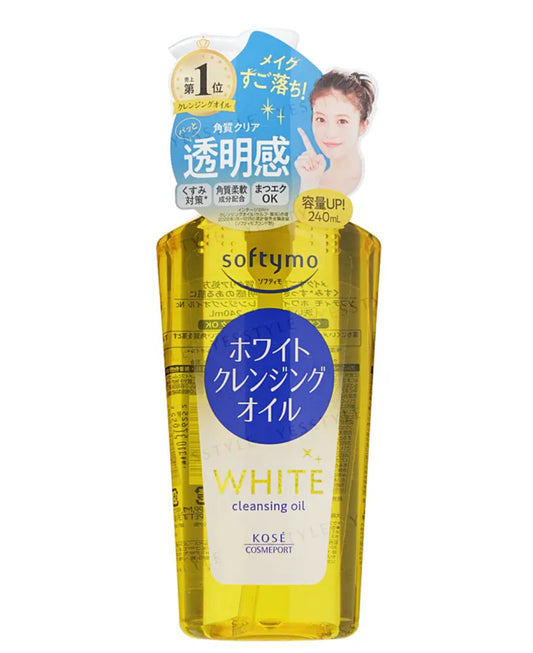 Softymo White Cleansing Oil.