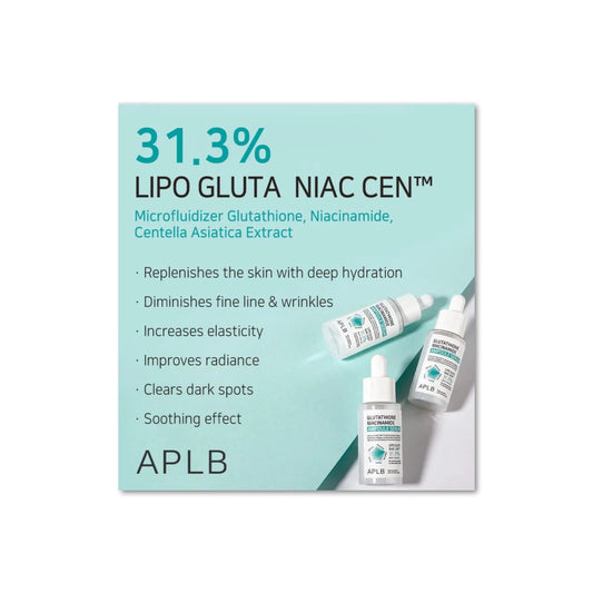APLB - Glutathione Niacinamide Ampoule Serum.