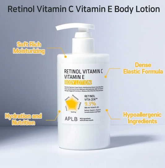 APLB - Retinol Vitamin C Vitamin E Body Lotion.