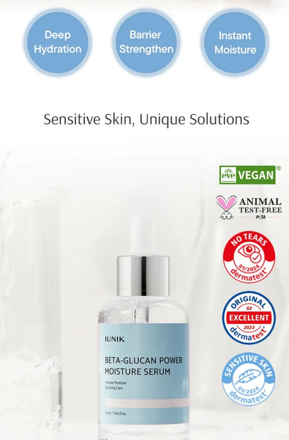 iUNIK - Beta-Glucan Power Moisture Serum
