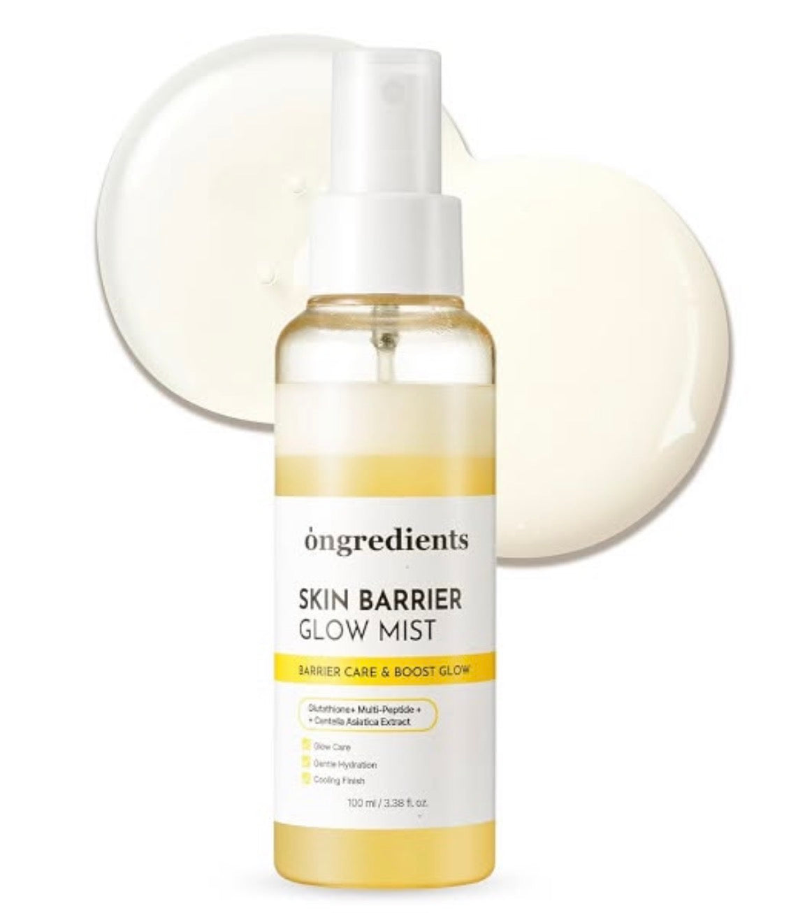 ongredients Skin Barrier Glow Mist 100ml
