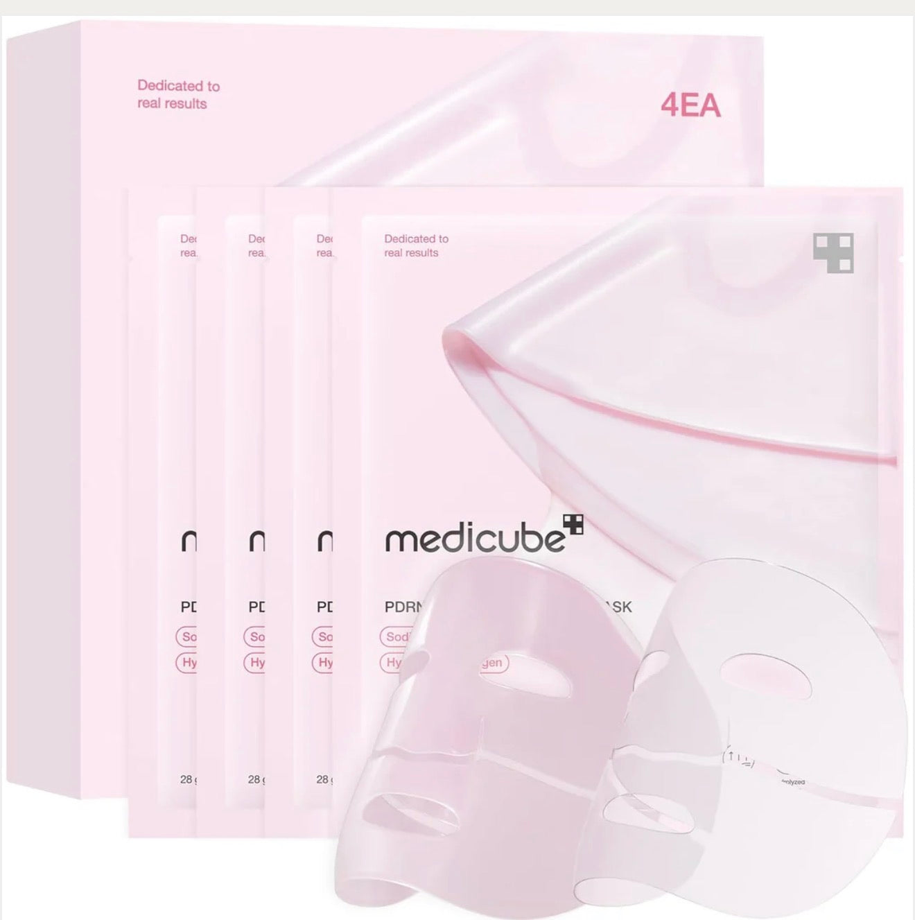 medicube - PDRN Pink Collagen Gel Mask Set