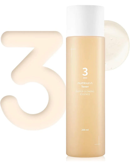 numbuzin - No. 3 Super Glowing Essence Toner.