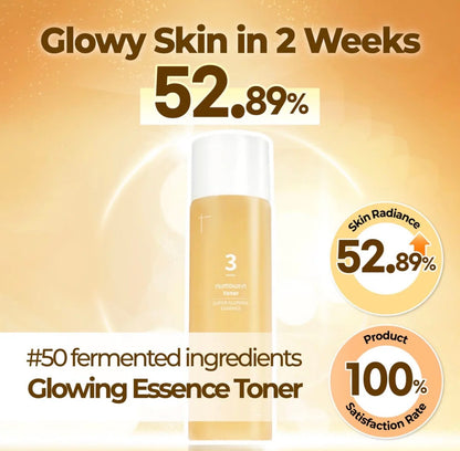 numbuzin - No. 3 Super Glowing Essence Toner.