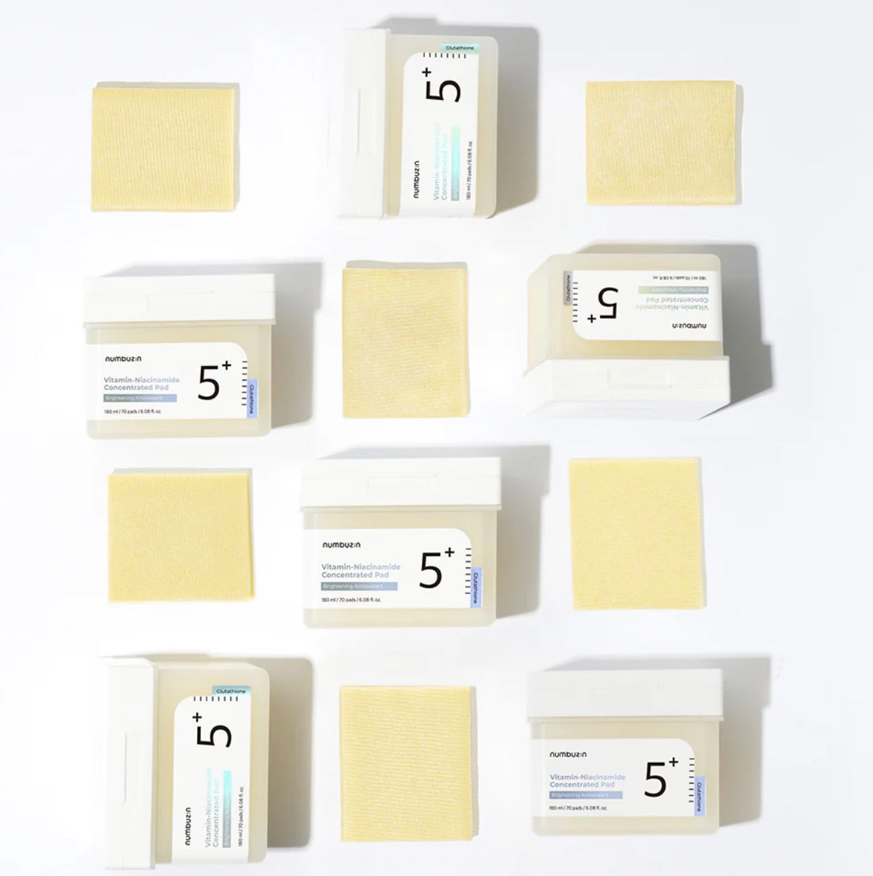 numbuzin - No.5+ Glutathione Vitamin-Niacinamide Concentrated Pad