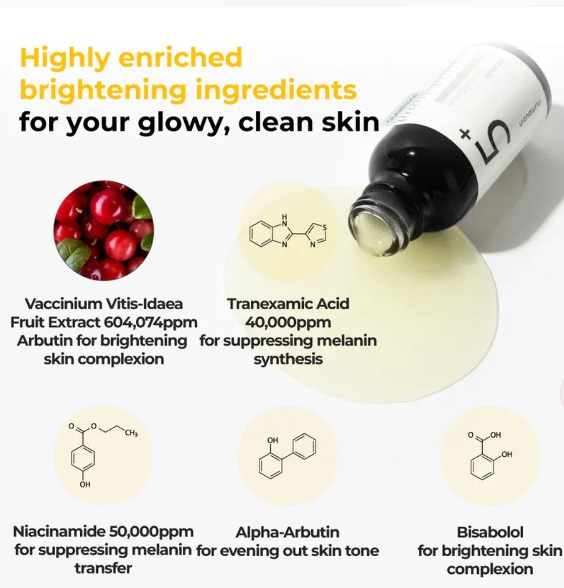 numbuzin No.5+ Vitamin Concentrated Serum