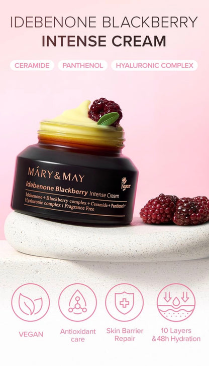 Mary&May - Idebenone Blackberry Intense Cream