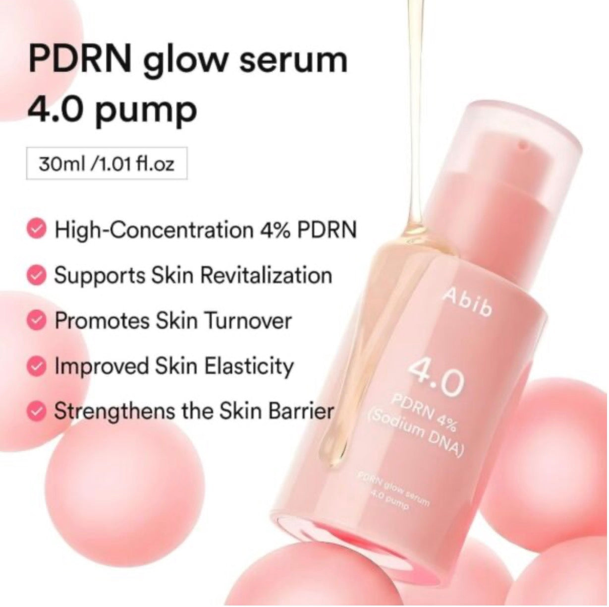 Abib - PDRN Glow Serum 4.0 Pump