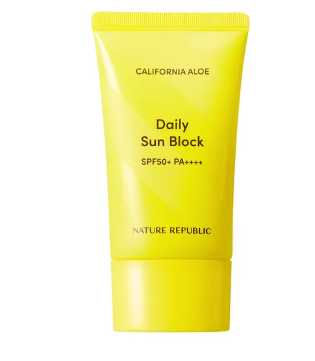 NATURE REPUBLIC - California Aloe Daily Sun Block.