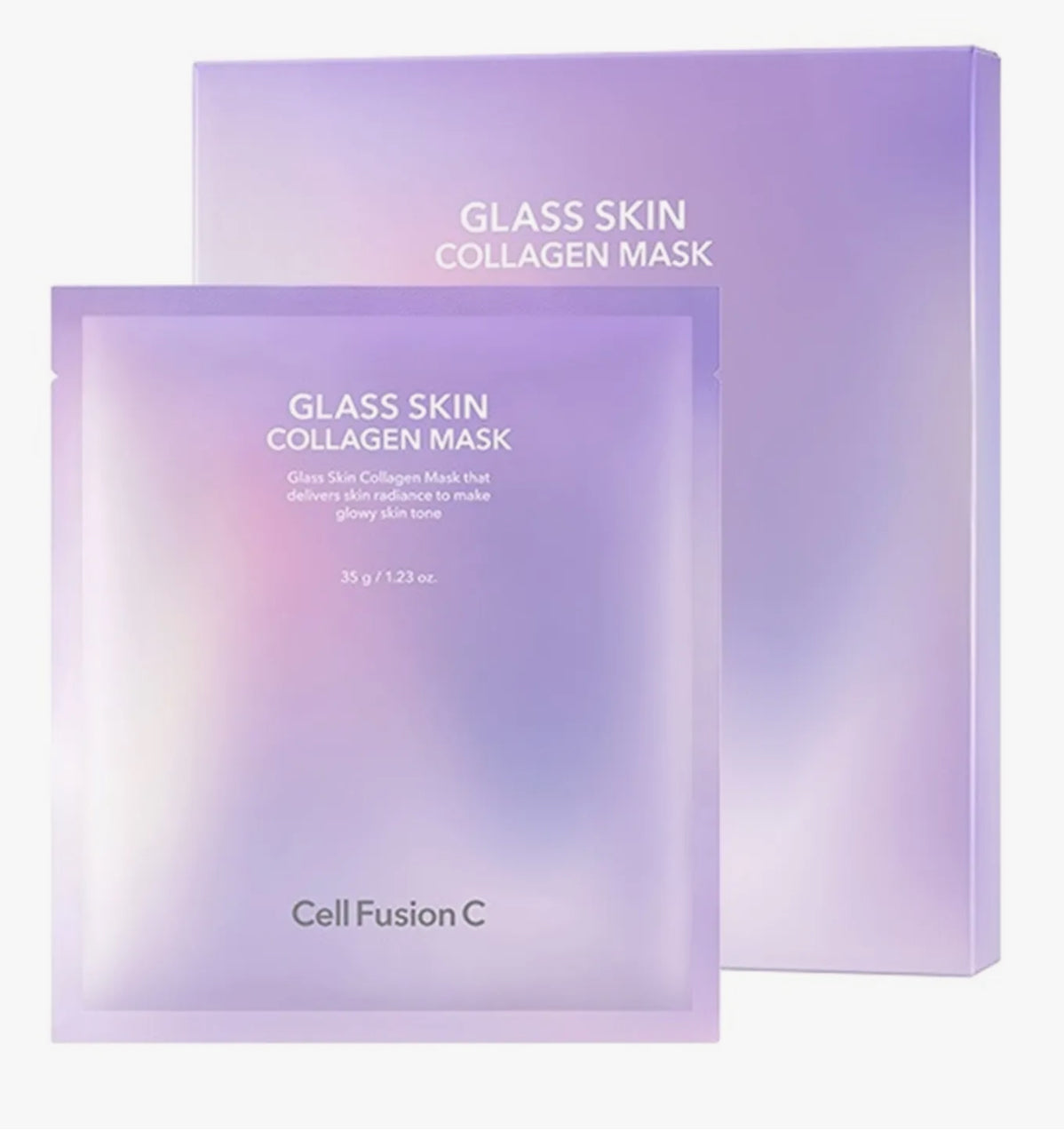 Cell Fusion C - Glass Skin Collagen Mask.