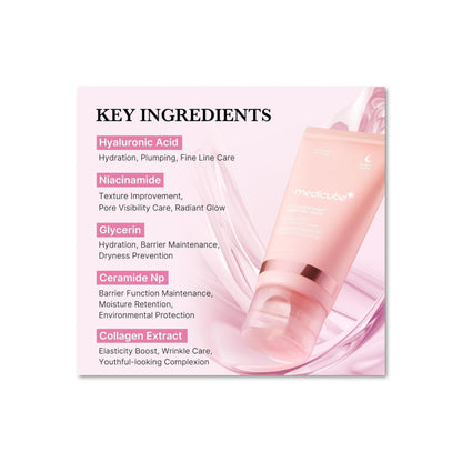 MEDICUBE. Collagen Night Mask.