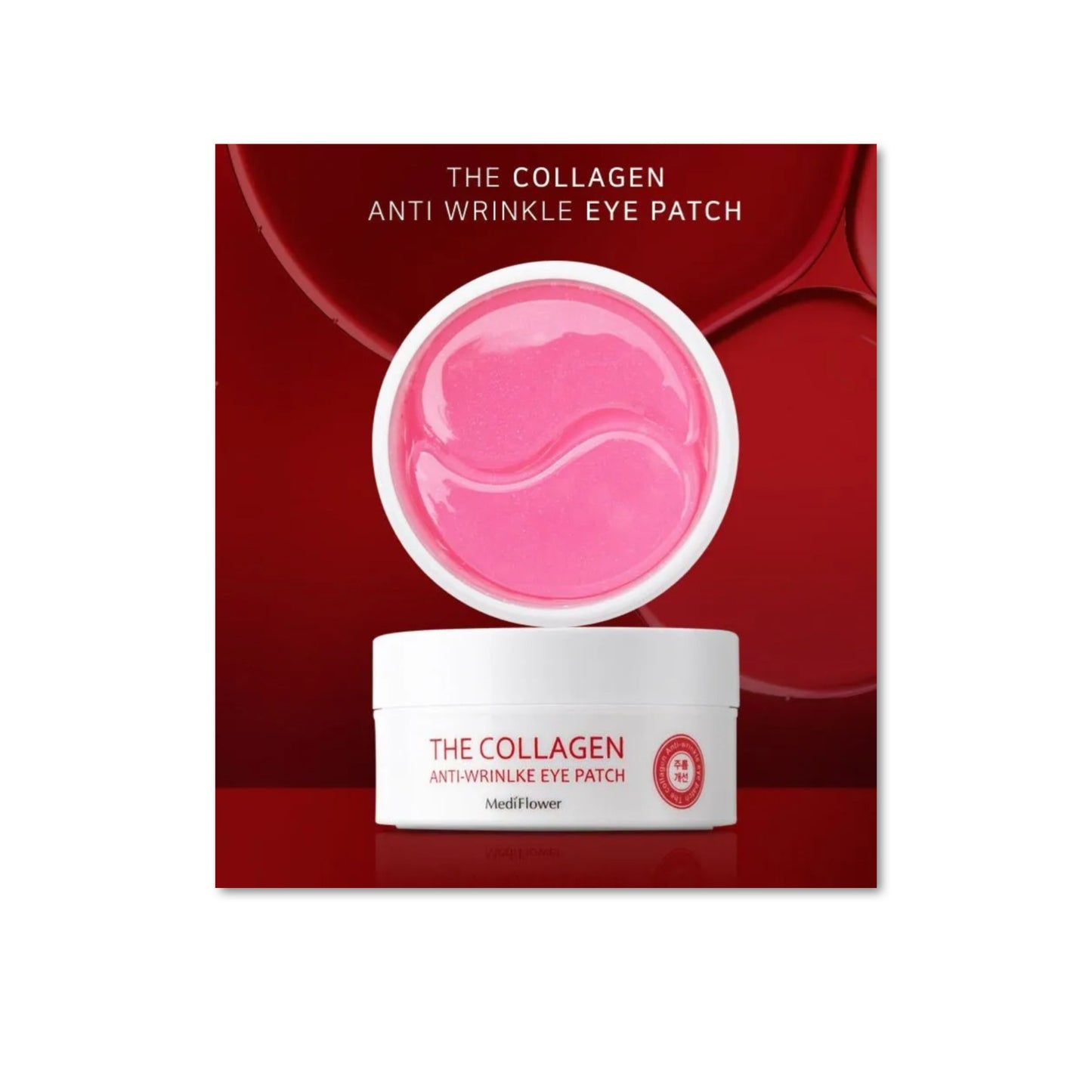 MediFlower - The Collagen Anti-Wrinkle Eye Patch.