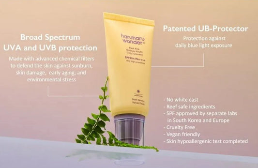 Haruharu Wonder - Black Rice Moisture Airyfit Sunscreen.