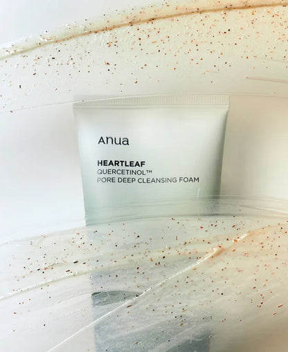 Anua - Heartleaf Quercetinol Pore Deep Cleansing Foam.