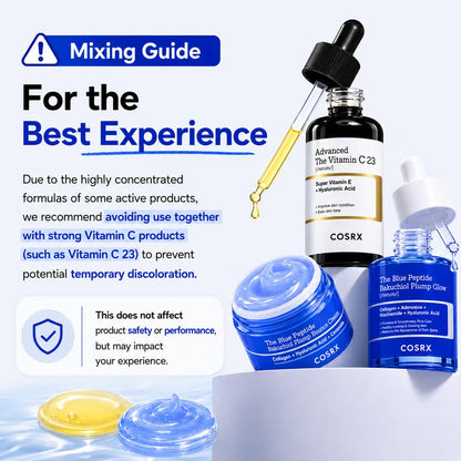 COSRX - The Blue Peptide Bakuchiol Plump Glow Serum