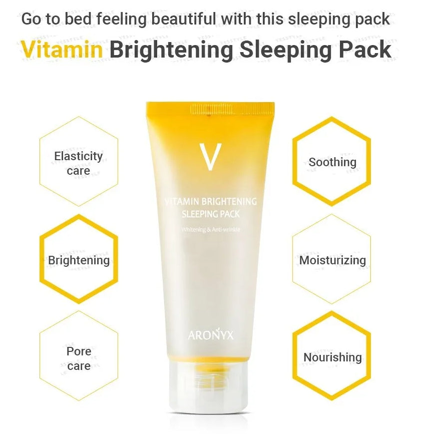 MediFlower - ARONYX Vitamin Brightening Sleeping Pack