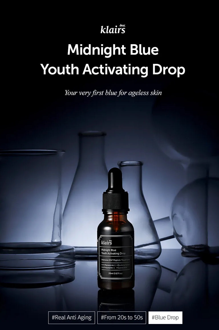 Dear, Klairs - Midnight Blue Youth Activating Drop