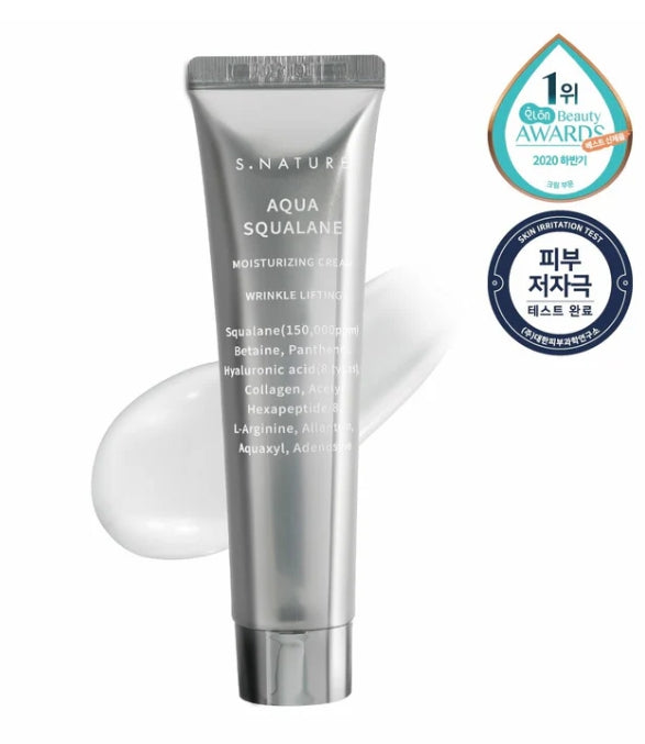 S.NATURE - Aqua Squalane Moisturizing Cream