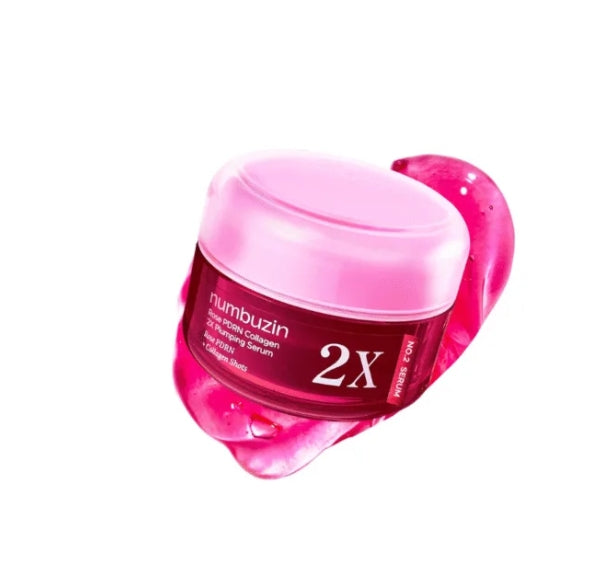 numbuzin - No.2 Rose PDRN Collagen 2X Plumping Serum