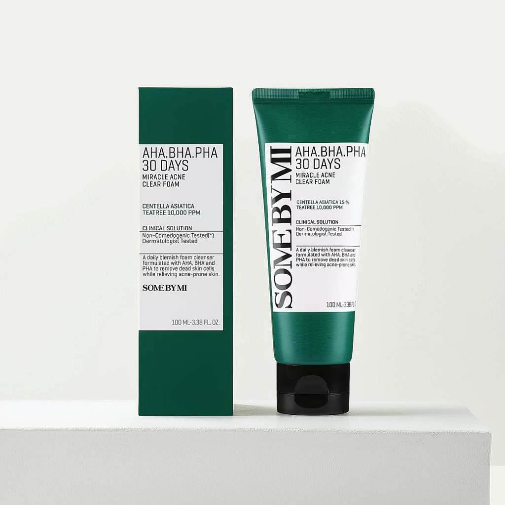 SOME BY MI. 30 Days Miracle Acne Clear Foam.